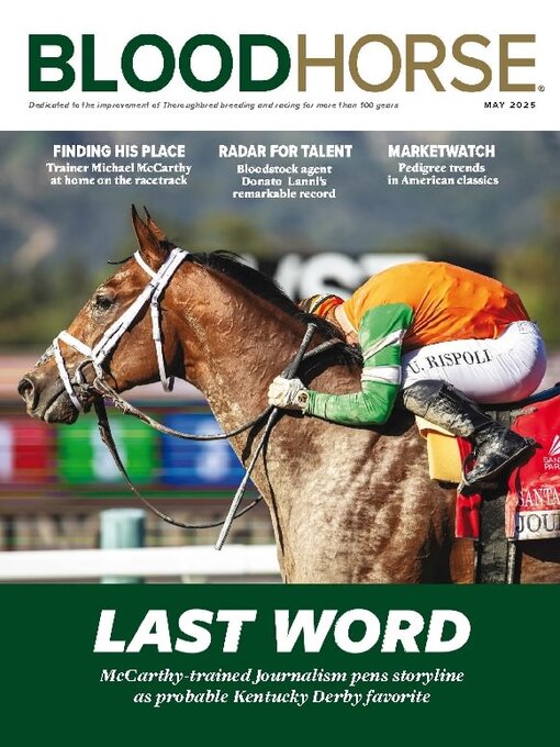 Title details for BloodHorse by Blood-Horse LLC - Available